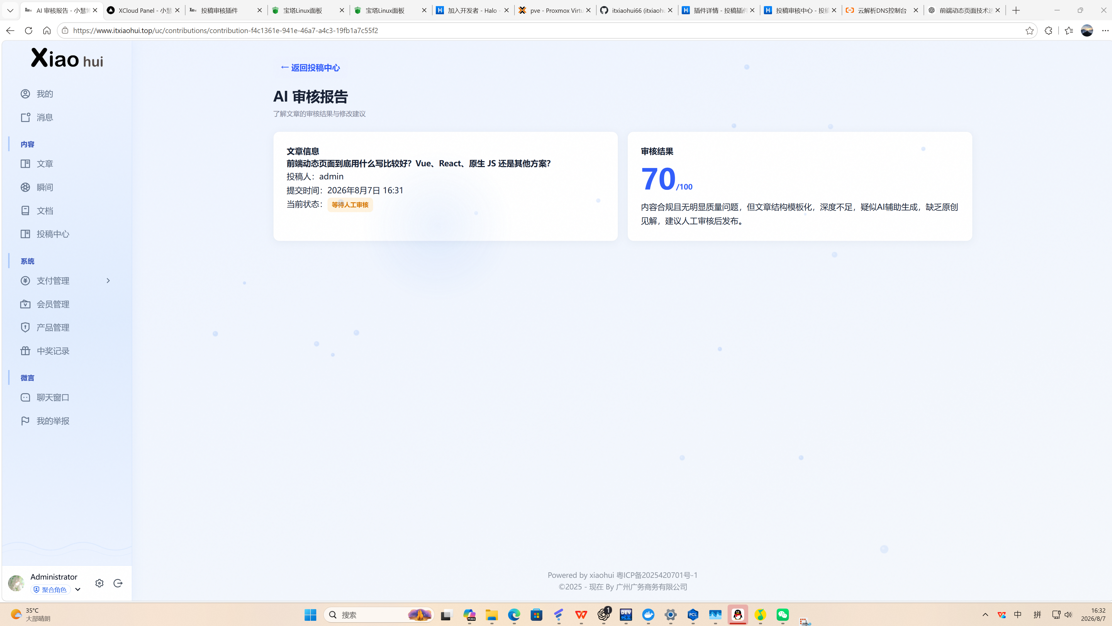 AI 审核报告